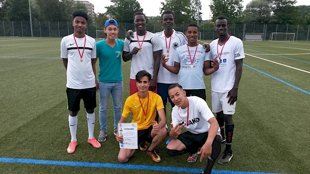 Die Gewinner des Turniers