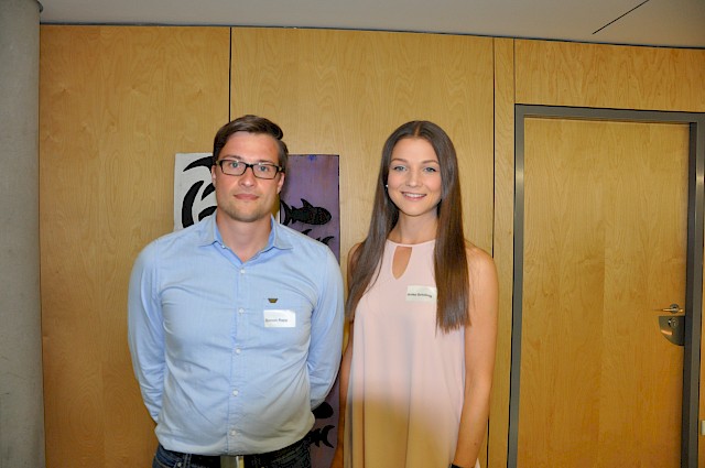 Simon Rapp und Annika Schilling